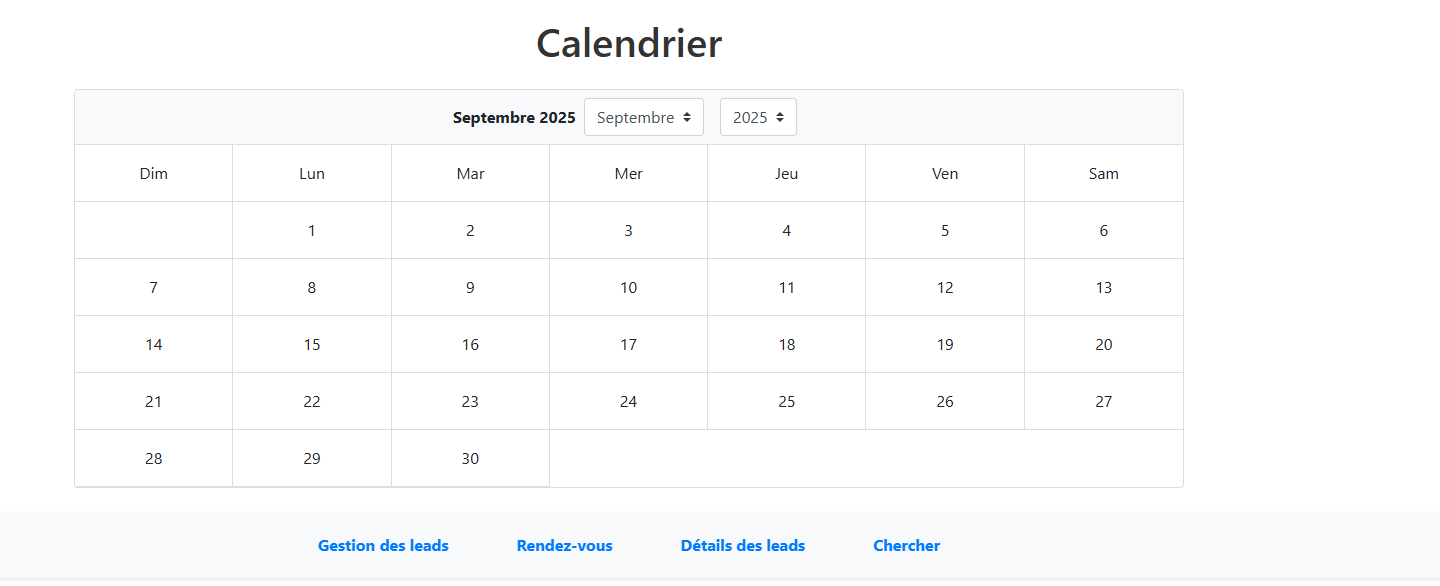 Calendrier
